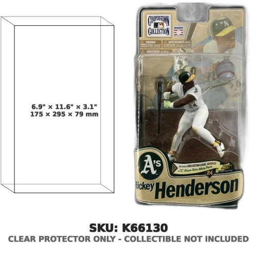 Rickey Henderson Oakland A's Cooperstown Collection Series 8 Figure