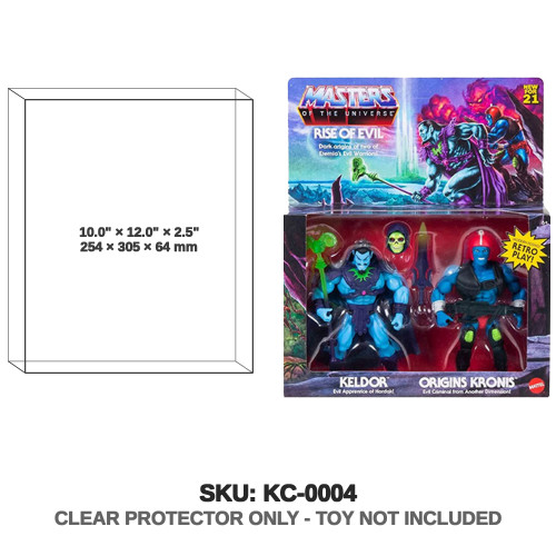 Keldor and Origins Kronis Masters of the Universe Skeletor 2-Pack