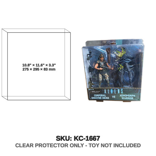 NECA ALIENS Corporal Dwayne Hicks versus xenomorph Warrior