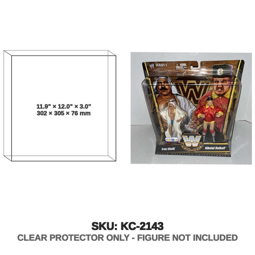 Iron Sheik and Nikolai Volkoff WWF Legends 2-Pack Figure