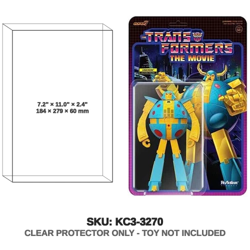 Super7 Transformers ReAction Unicron Figure