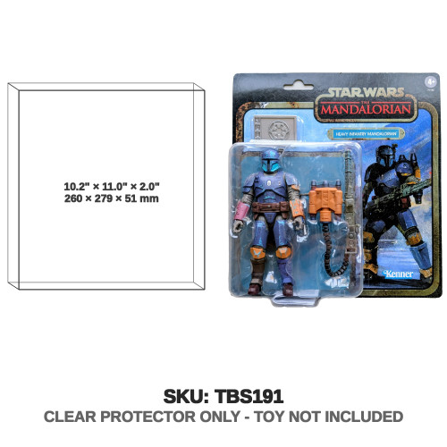 Hasbro Star Wars Black Series Heavy Infantry Mandalorian Figure