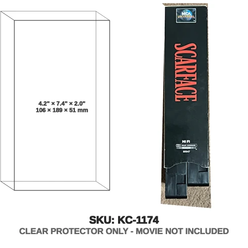 Scarface VHS Double Cassette
