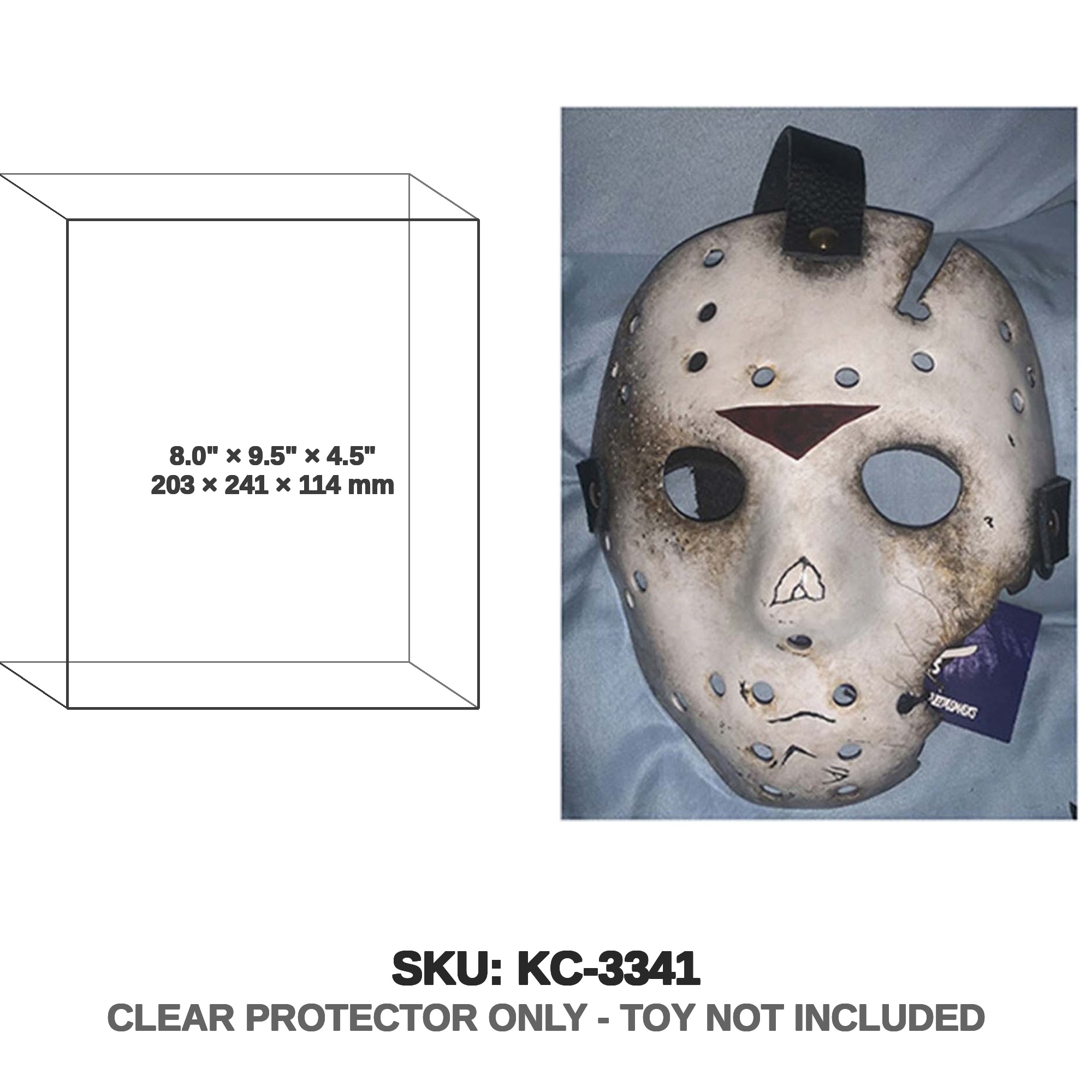 Protector For NECA Friday the 13th Jason Mask NECA | Katana