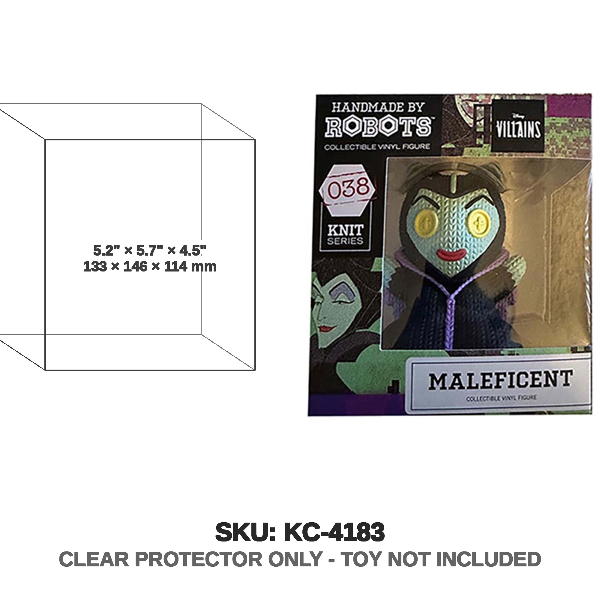 Protector For Handmade By Robots Disney Knit Series Male | Katana