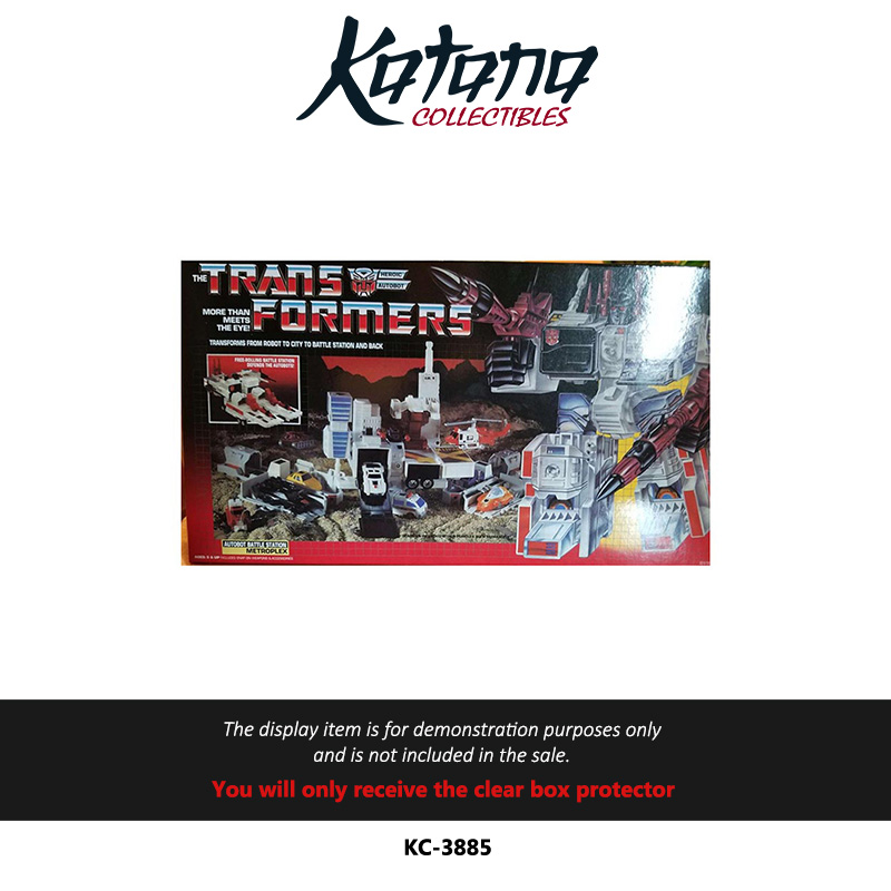 Protector For Transformers G1 Metroplex Ko Reissue - Katana Collectibles