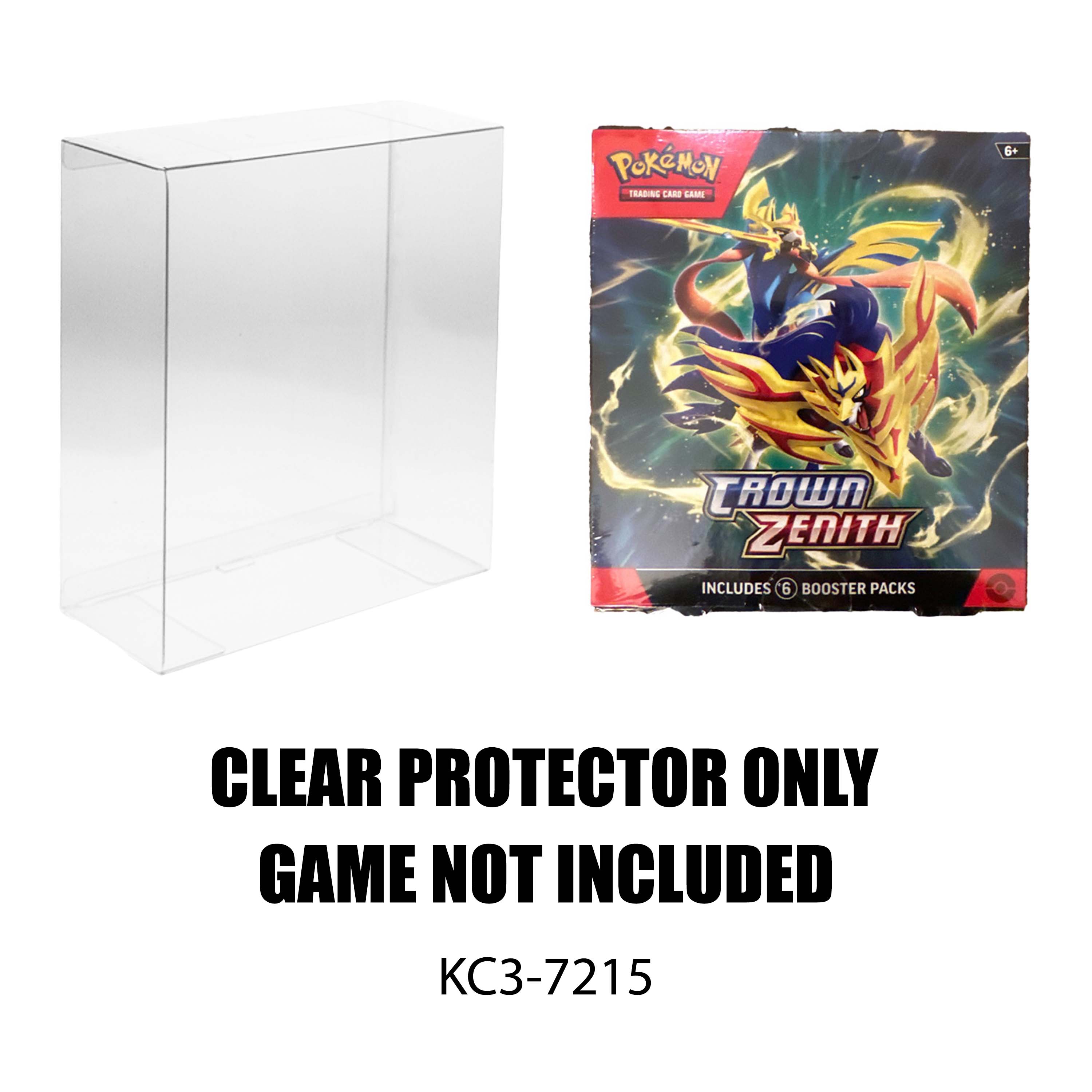 bushdebrunt secretnumber protectionセット Protector For Pokémon Crown Zenith Booster Bundle - Katana