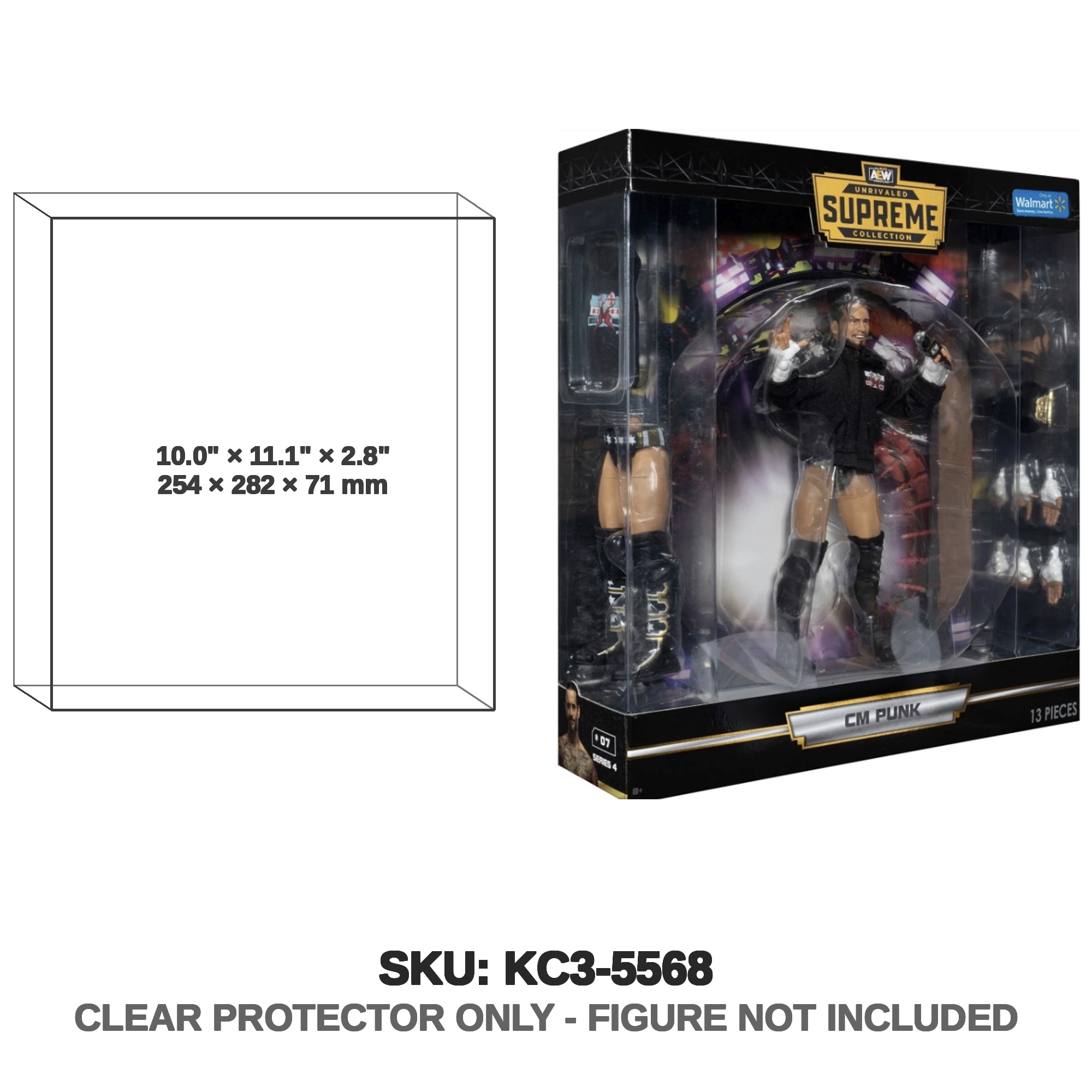 Protector For AEW Supreme CM Punk - Katana Collectibles