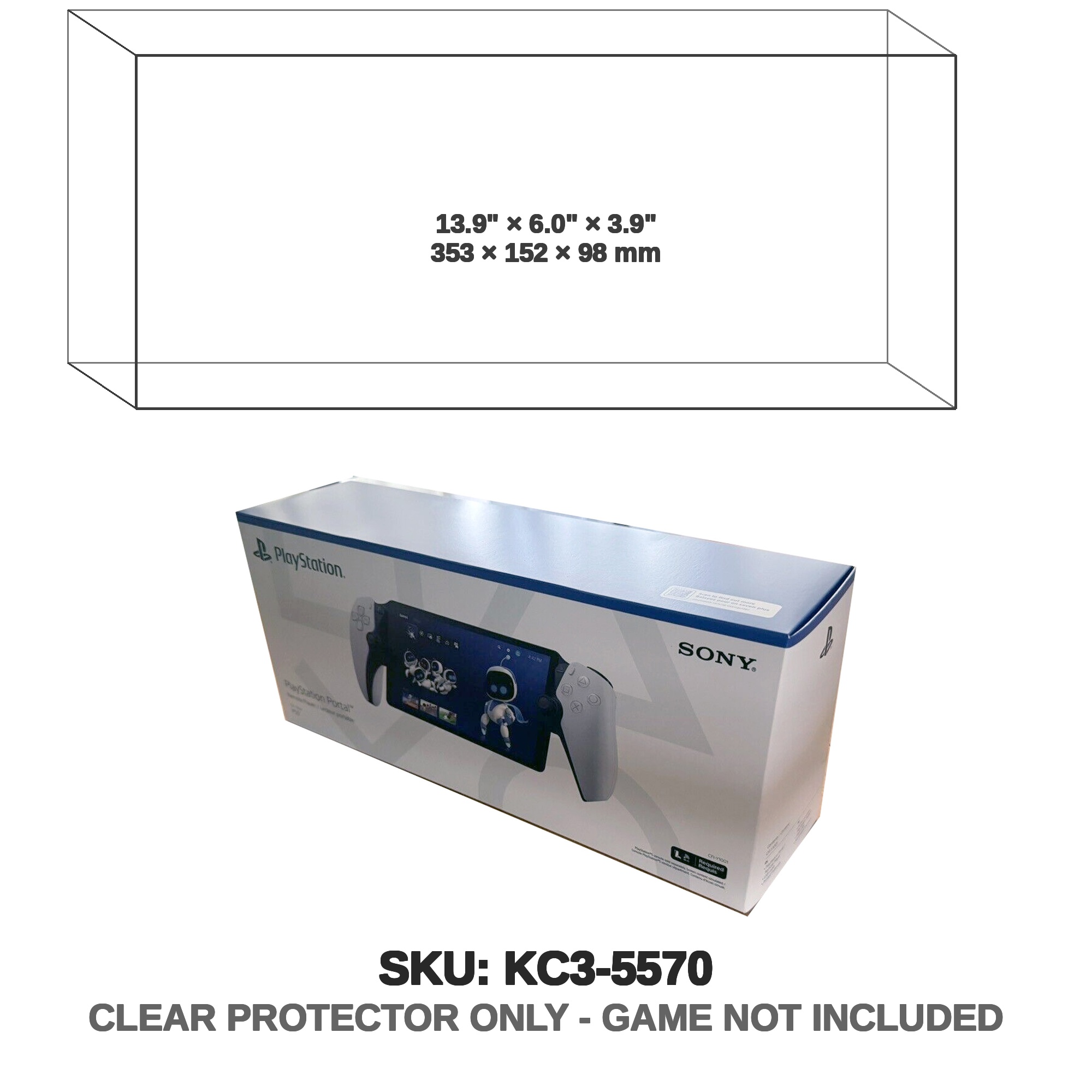 Protector For Playstation Portal Console Box Katana Collectibles