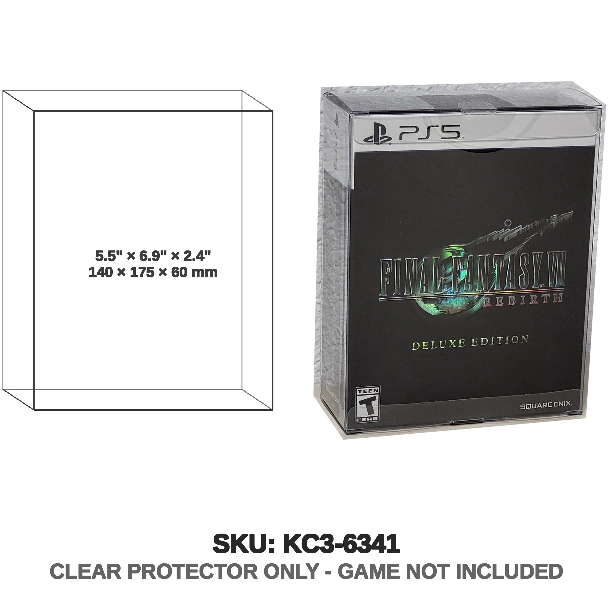 Protector For Final Fantasy VII Rebirth Deluxe Edition - Katana