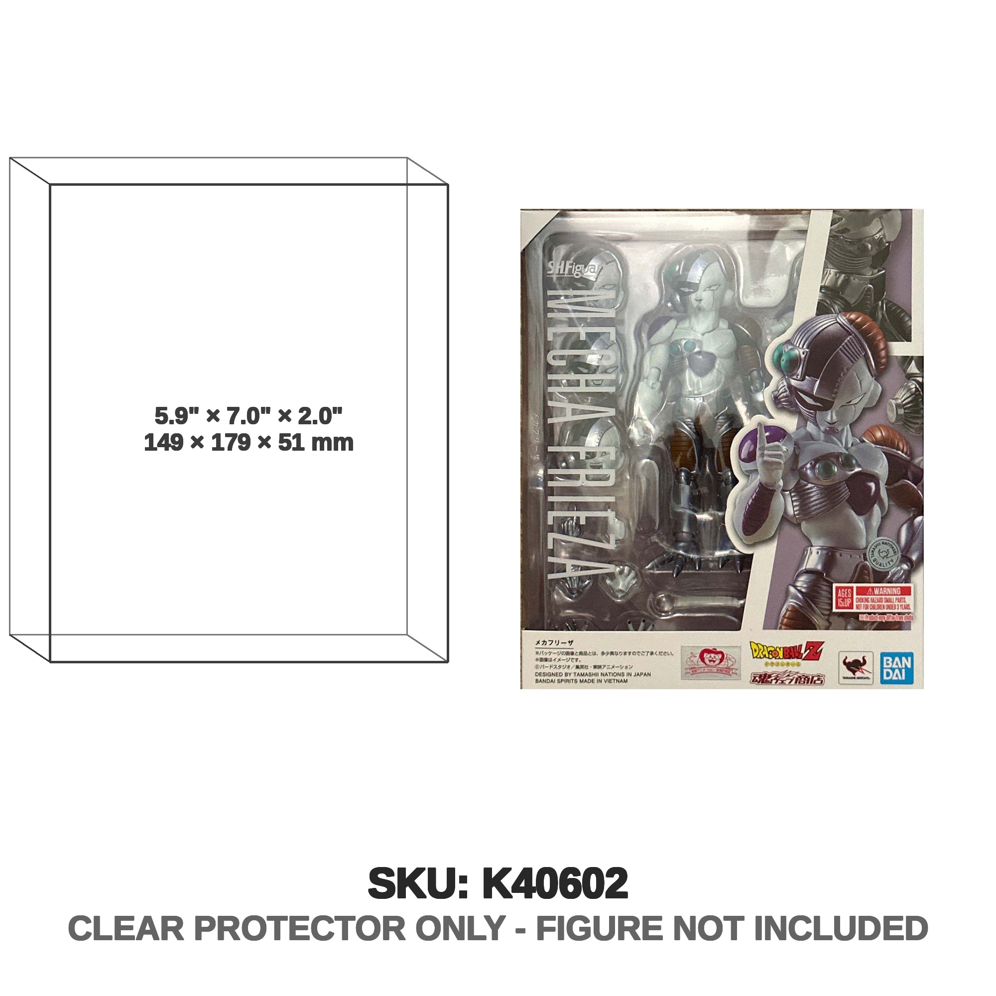 Protector For Sh Figuarts Mecha Frieza Bandai | Katana Collectibles