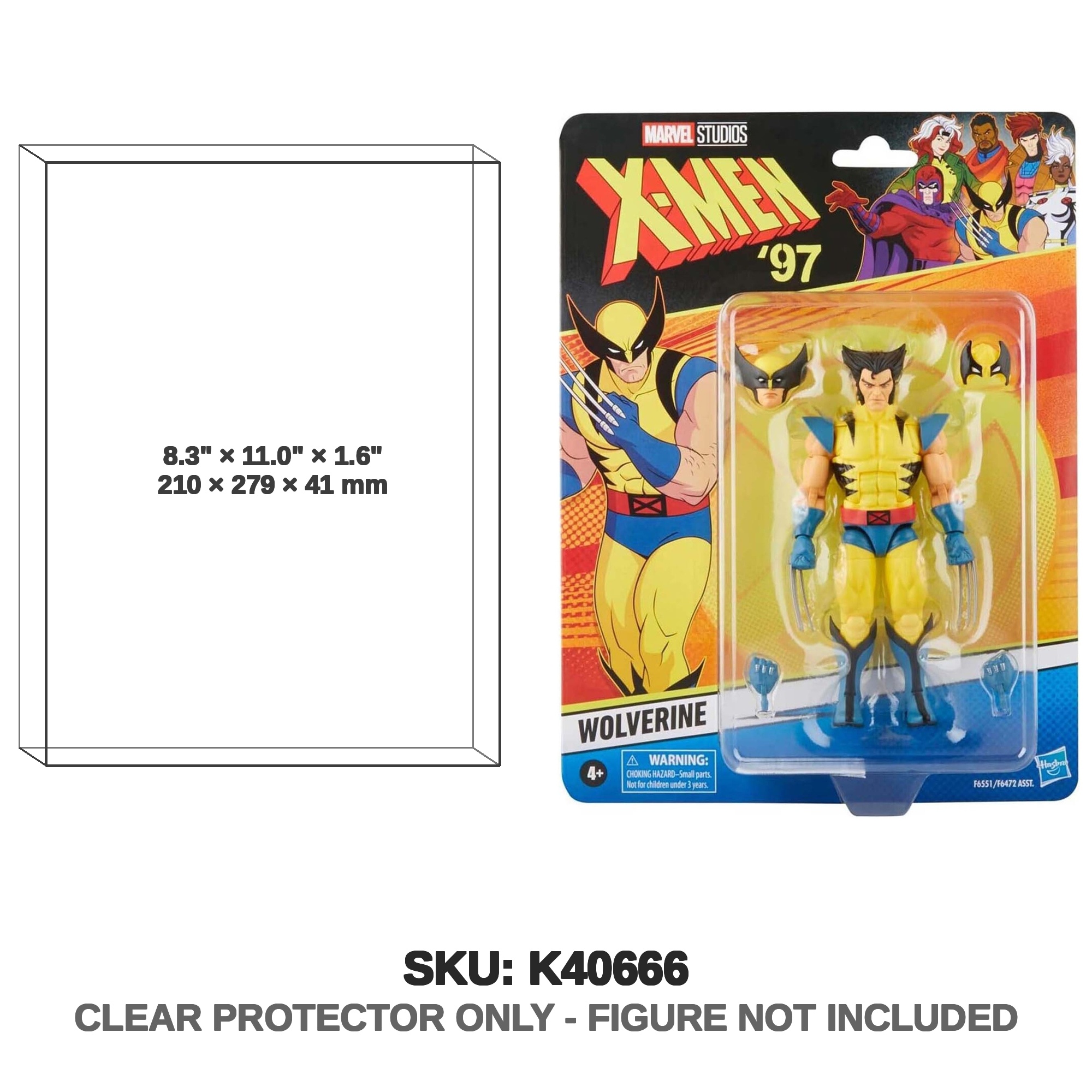 Protector For Hasbro Marvel Legends X-Men '97 Wolverine  | Katana
