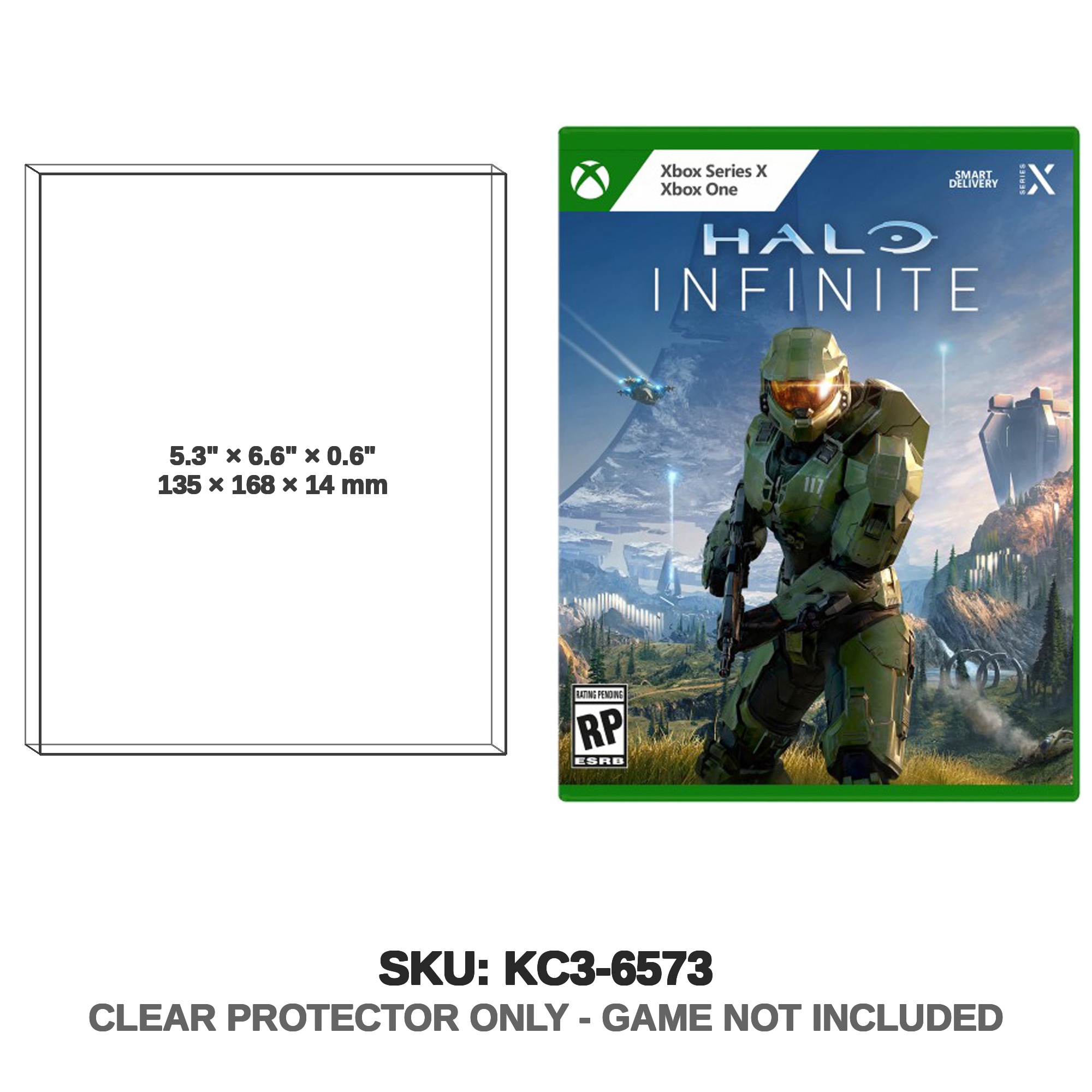 Protector For Standard Size XBOX ONE Game Case - Katana Collectibles