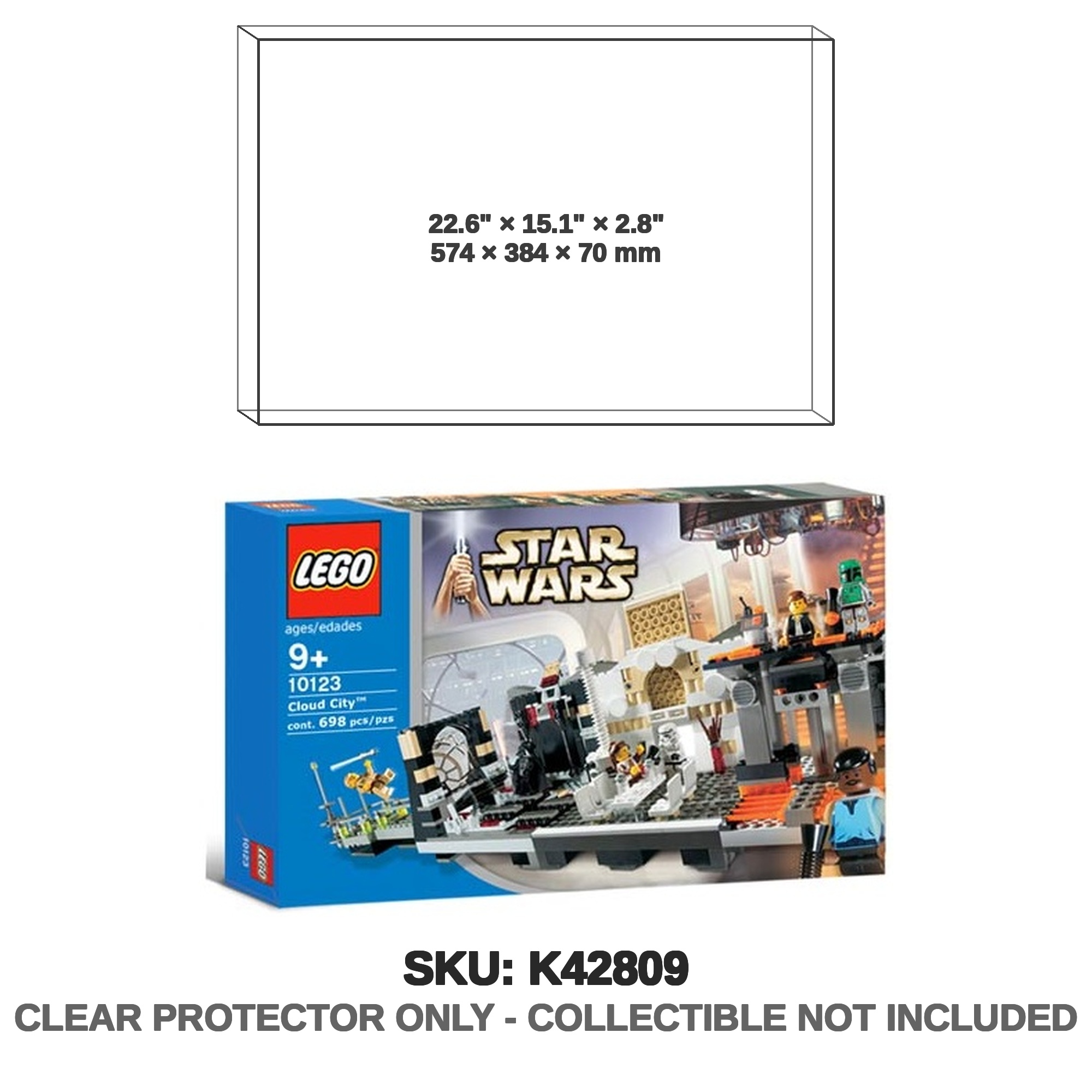 Protector For LEGO Star Wars Cloud City Box Set #10123 L | Katana