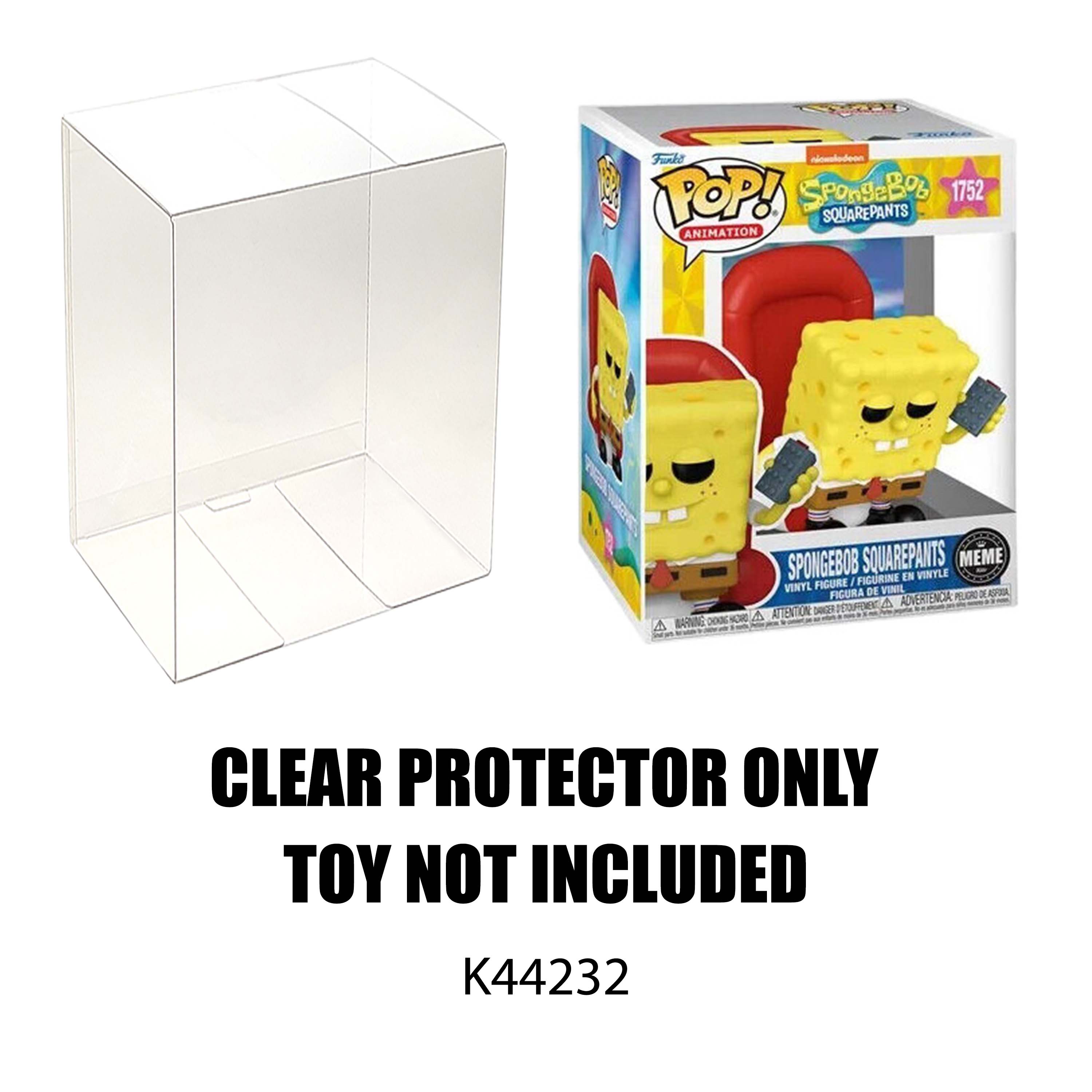 Protector For Spongebob Squarepants meme funko pop - Katana