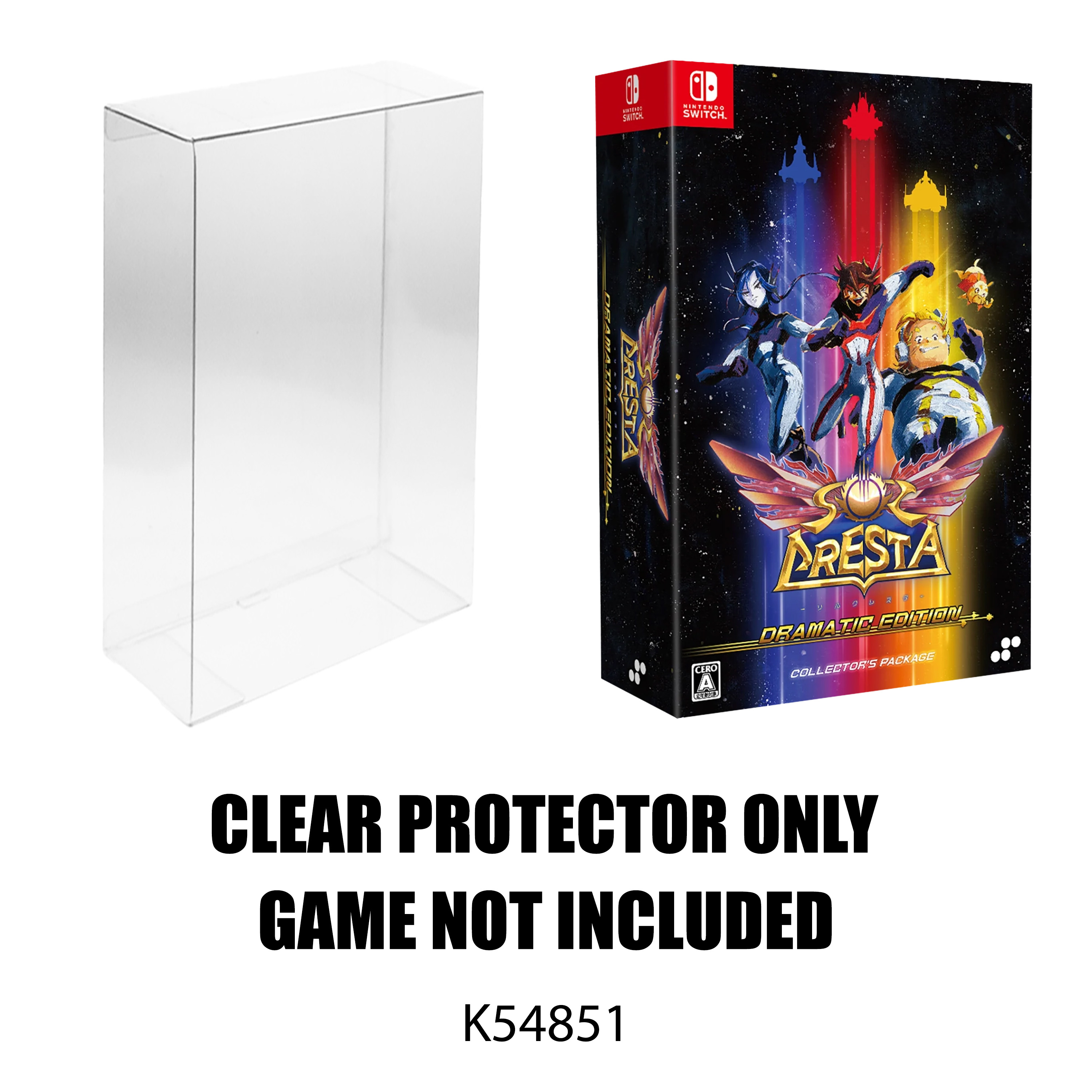 Protector For SuperDeluxe Games Sol Cresta Collectors