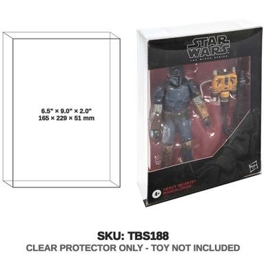 Protector For Star Wars Black Series Deluxe Figure Hasbr | Katana