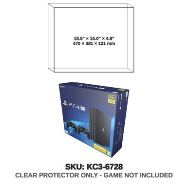 Protector For PS4 Pro Console 4K HDR 1TB Black Sony | Katana