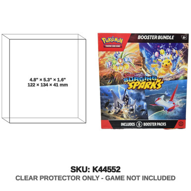 pokemon booster pack protector Protector/Display Case(UV Resistant Acrylic)(Fits Magic, Yu-Gi-Oh!, and a lot More) : Toys & Games This supports a cleaner and more organized display Pokemon Large Booster Box Protectors
