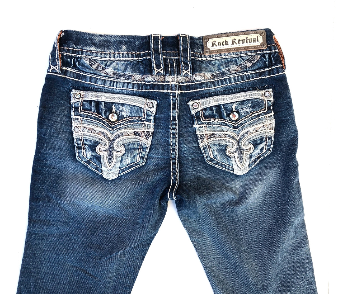 Jean Bootcut Rock Revival Deborah Pour Femme - Neuf Sans étiquette, 98% Coton 2% élastine