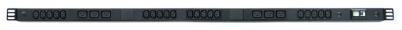 Power Strip 20+6 Outlets | IEC C13+C19 | 1.3m Vertical