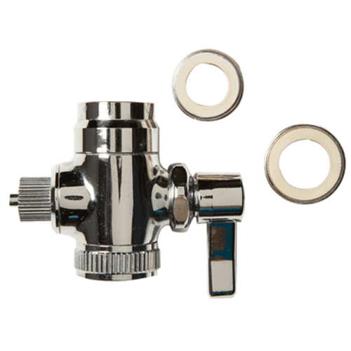 1/4" Diverter - Lever With Adapter Kit