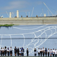 Whale of a Wall - Eco School Playground Mural