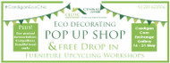 Pop Up Shop and Free Drop In Furniture Upcycling Workshops