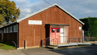 Installation of insulation in a community village church hall 