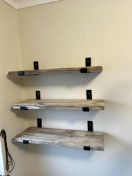 Scaffolding Shelves treated in Treatex Oil ULTRA