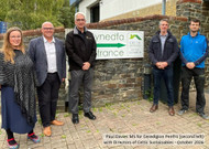 Paul Davies MS visits Celtic Sustainables to see employee ownership in action