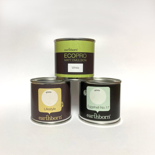 Earthborn - Samples in White (excluding claypaint)