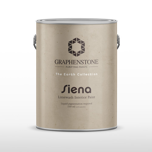Graphenstone Siena Mineral Limewash Effect Paint 4L tub