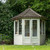 Wooden Summer House in "Old Pewter" Classic Colour