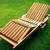 Wooden Teak Recliner treated with Teak Protection Oil 