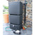 Wall Tank System 800L (Black) with optional Pump Kit