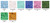 Coloured Earth Pigments - Synthetics
