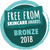 Free From Skincare Awards Bronze 2018