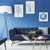 Keim Innostar colour monochrome 9009M on living room wall