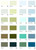 Colours 3 of 4: Graphenstone Colour Interior is available in White and 89 of the 96 Colours (24 shown here). Note the colours with an (E) after are less suited to exterior applications.