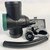 Rainwater Diverter Kit with Push-Fit Tank Connector - Black - Components