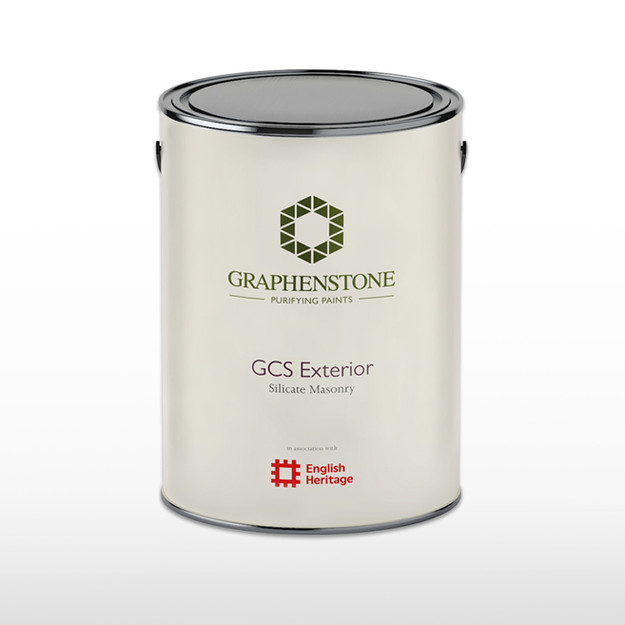 GCS Exterior silicate paint 4L Tub
