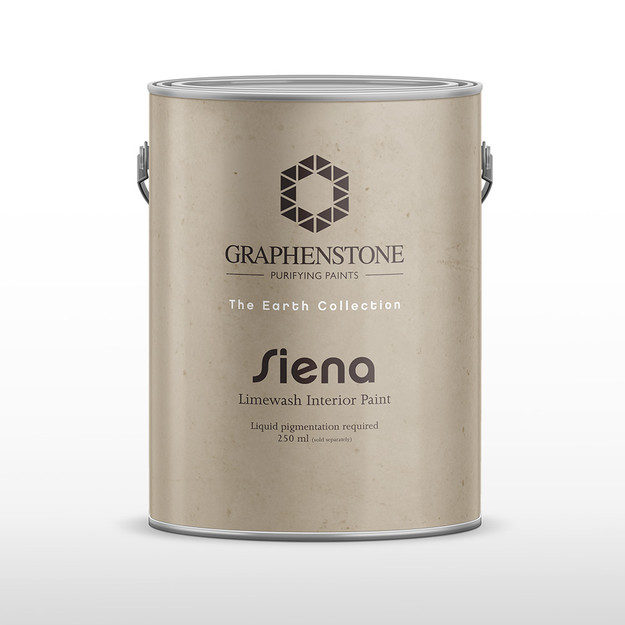 Graphenstone Siena Mineral Limewash Effect Paint 4L tub