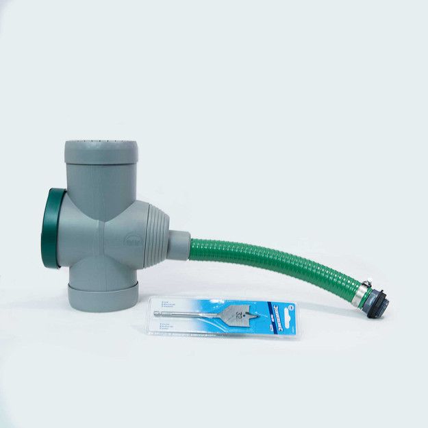 3P Filter Collector with Universal Fitting Kit - Grey