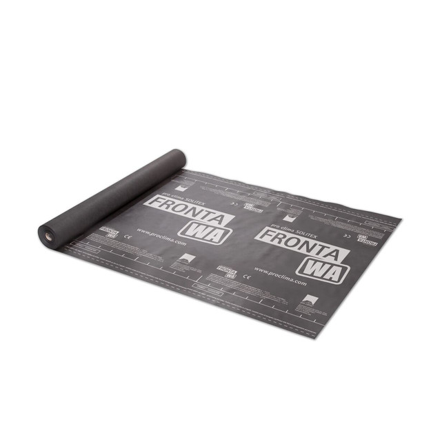Pro Clima - Solitex Fronta WA windtightness breather membrane roll of black membrane
