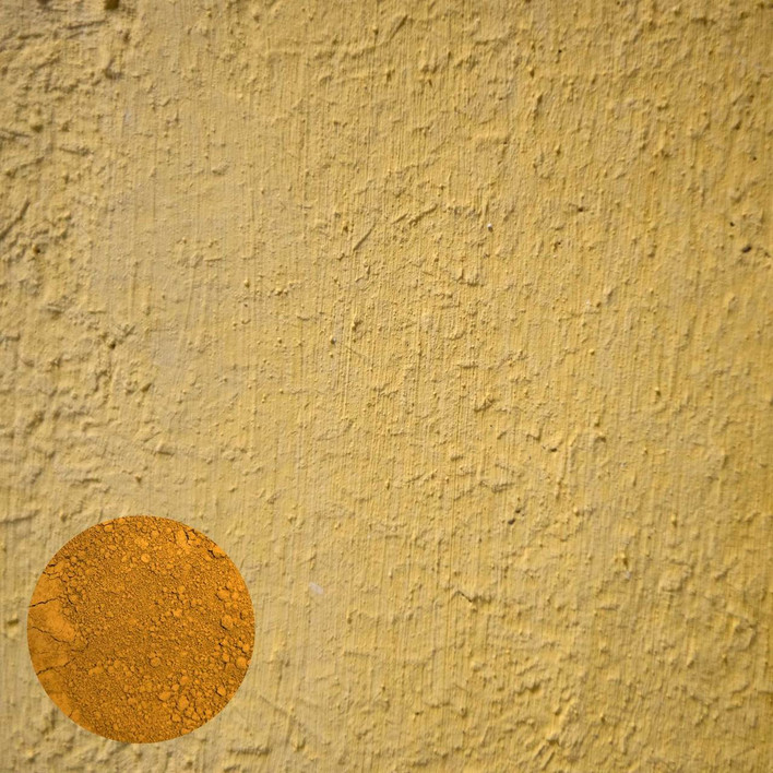 Yellow Iron Oxide Limewash 5% Dilution