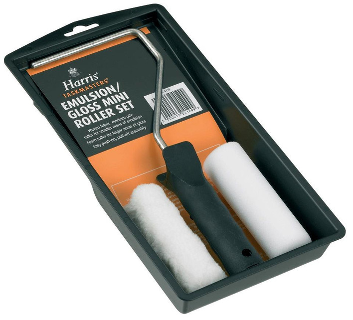 Harris - Taskmasters Roller Set Mini Emulsion and Gloss Set