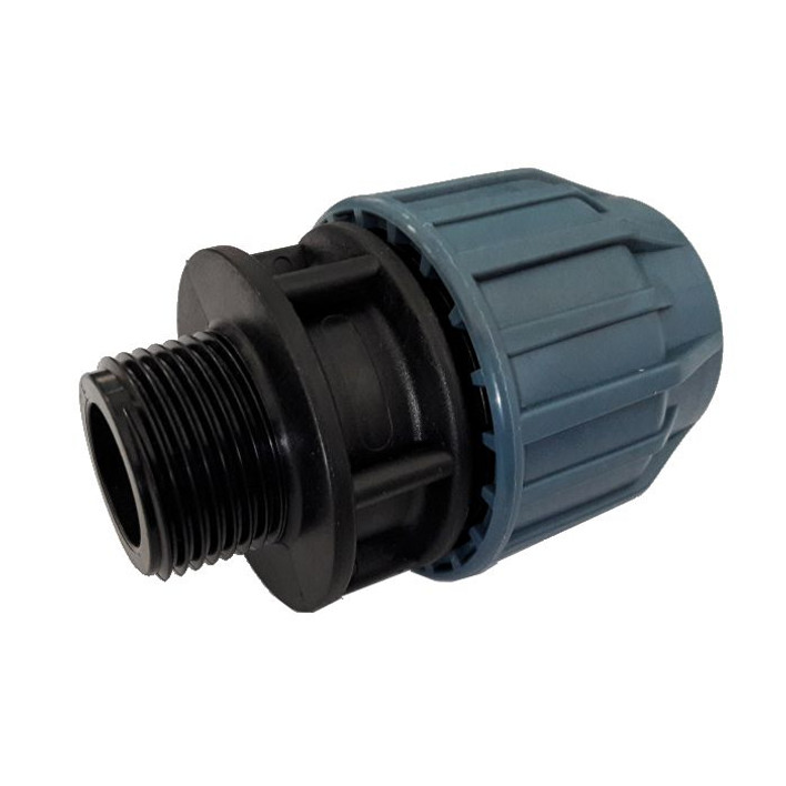 1" Pump Outlet to 32mm MDPE Pipe Connector