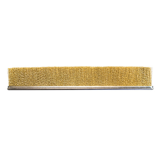 Big rotating head oven brush with brass bristles