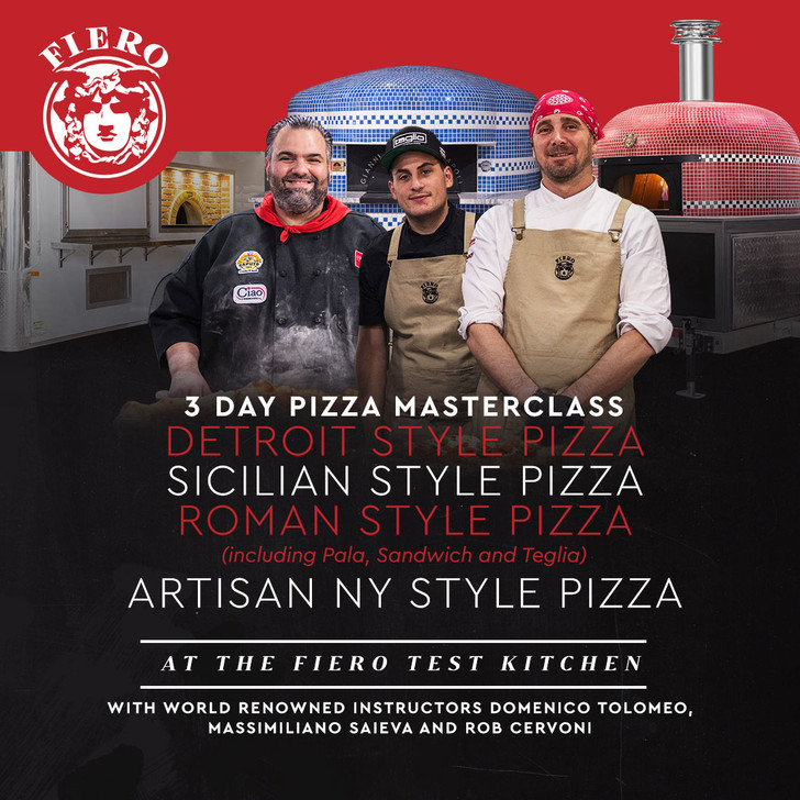 Detroit/Sicilian/Roman Pizza 3 Day/3 Professor Masterclass